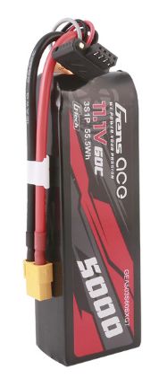 Gens Ace G-Tech 5000mAh 3S 11.1V 60C LiPo XT60 Plug