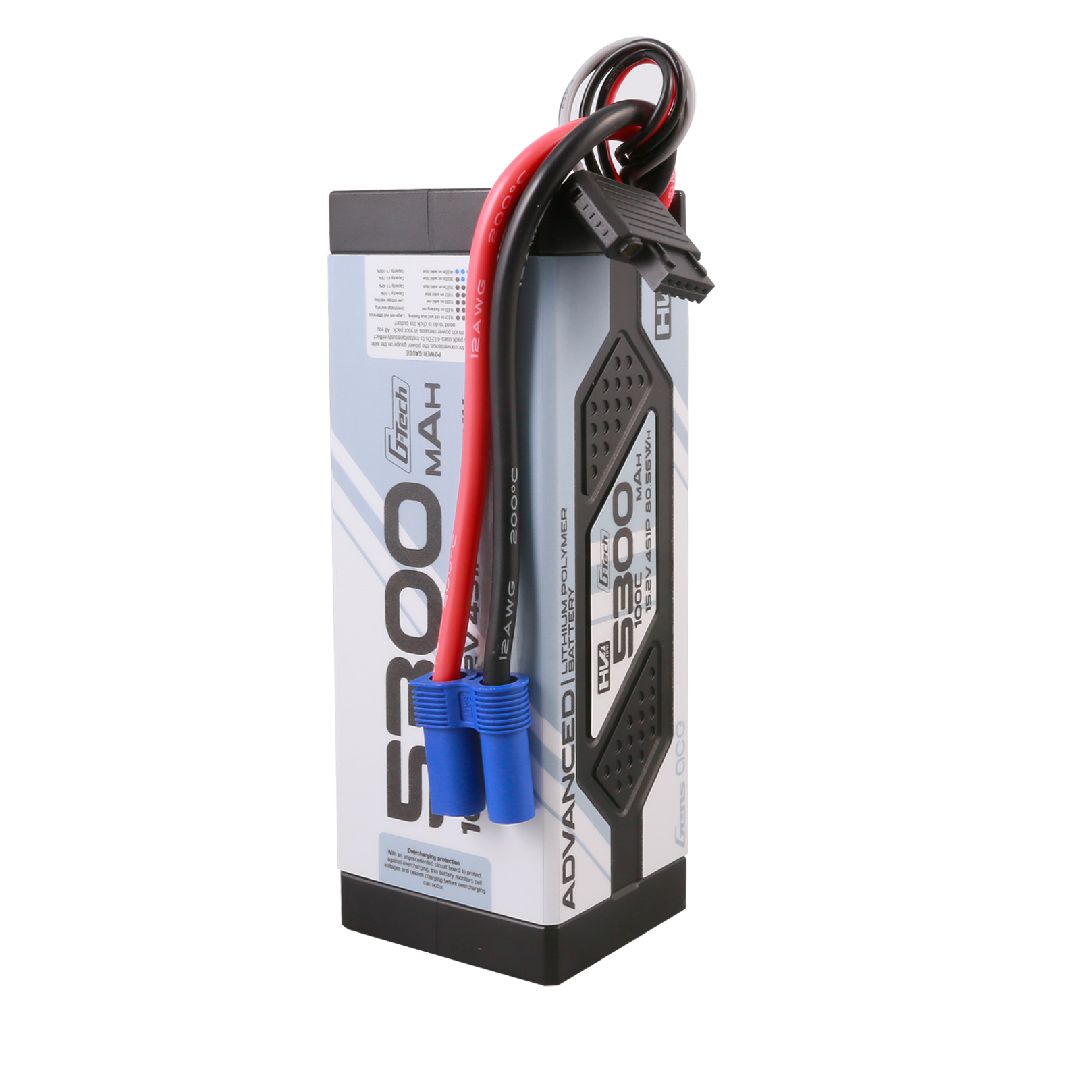 Gens Ace G-Tech 5300mAh 4S1P 15.2V 100C HV Lipo w/EC5 Plug