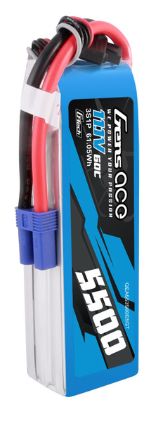 Gens Ace G-Tech 5500mAh 3S 11.1V 60C LiPo EC5 Plug