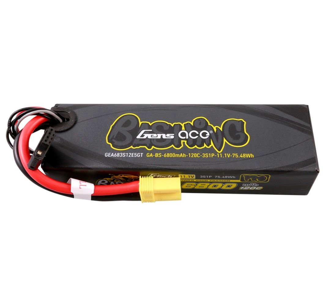 Gens Ace G-Tech Bashing Series 6800mAh 11.1V 120C 3S1P LiPo EC5