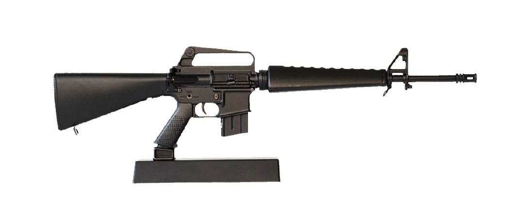 GoatGuns M16A1 Vietnam Rifle Metal Diecast Assembly Kit - Black