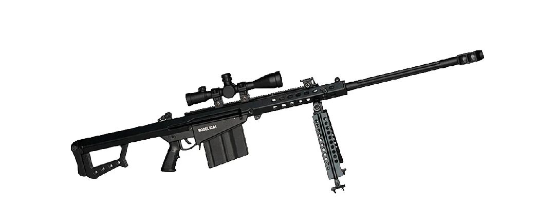 GoatGuns BARRETT 82A1 .50 cal Metal Diecast Kit - Black