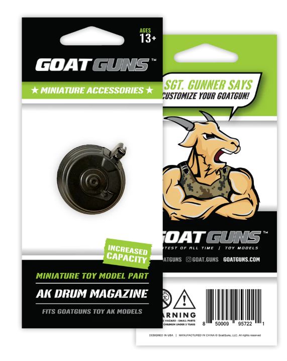 GoatGuns AK Drum Magazine for AK47 models