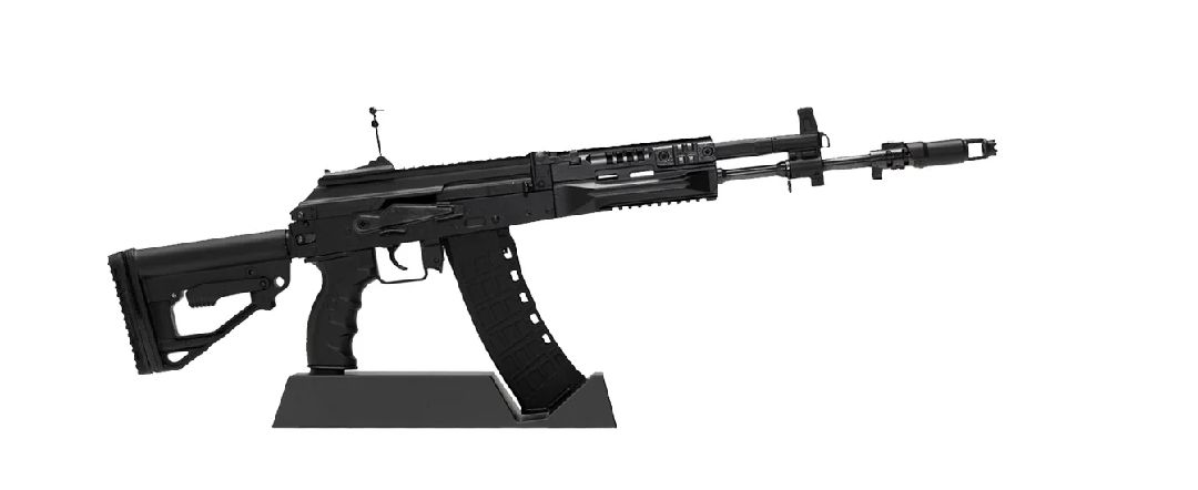 GoatGuns AK12 Metal Diecast Model Assembly Kit - Flat Black