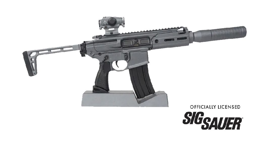 GoatGuns SIG SAUER MCX Metal Diecast Assembly Kit - Dark Grey