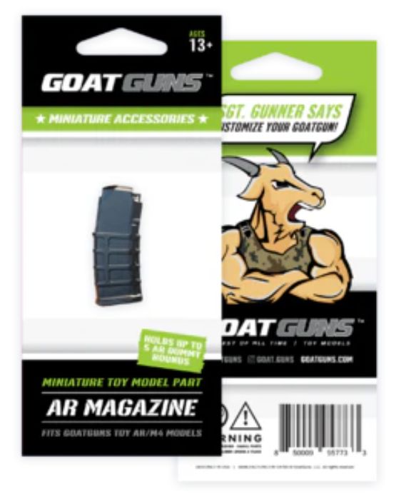 GoatGuns Diecast Metal Magazine for AR15/M4 models