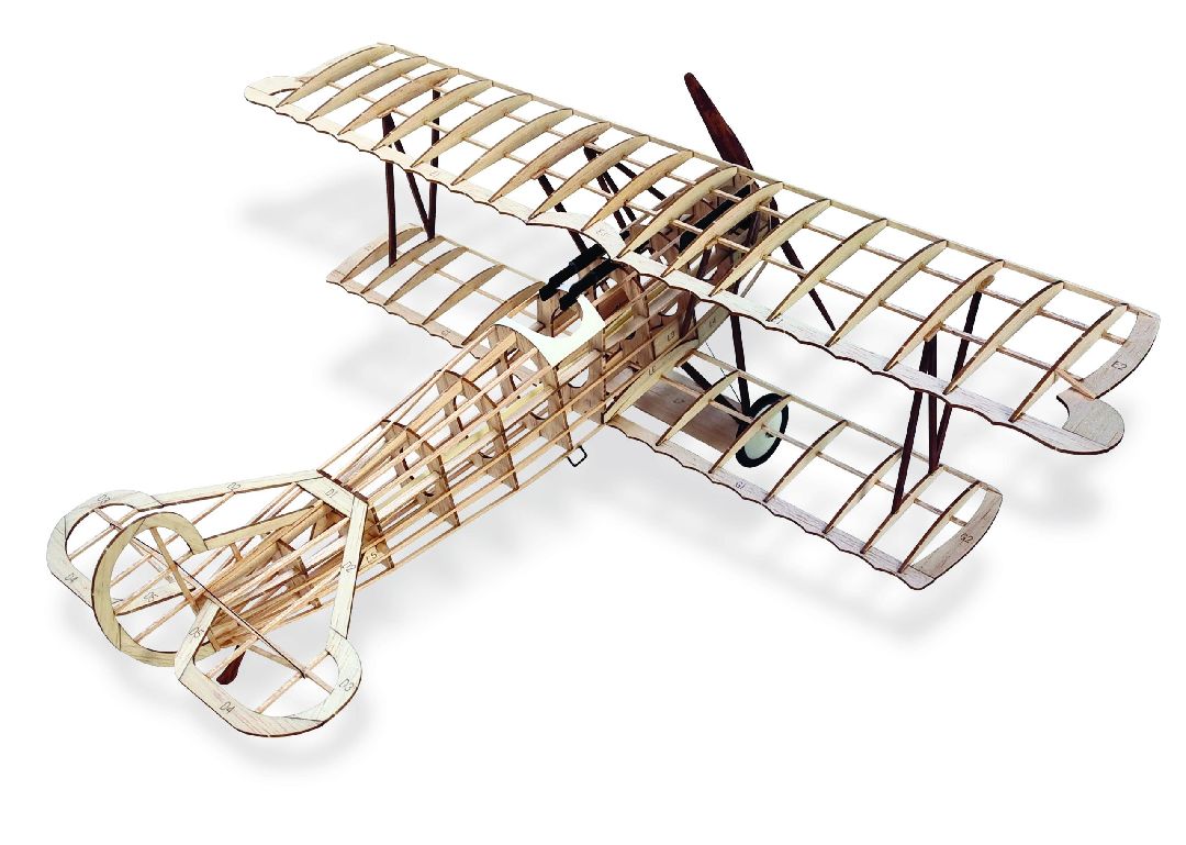 Guillow's 100 Series Fokker D.VII 1/19 Balsa Wood Model Kit (1) Guillow's 100 Series Fokker D.VII 1/19 Balsa Wood Model Kit (1)