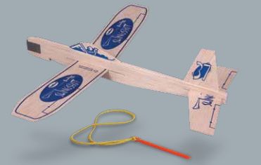 Guillow's Sling Shot Balsa Glider in Store Display (24)