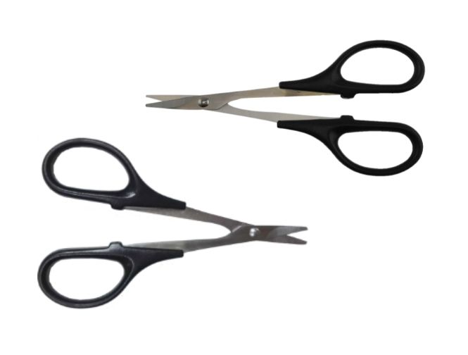 Hobby Details HSS Curved and Straight Scissor for RC Body (2)