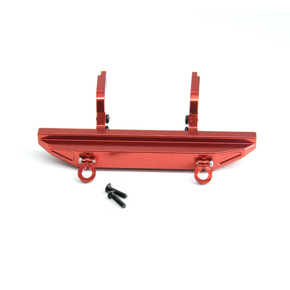 Hobby Details Traxxas 1/18 TRX-4M Aluminum Front Bumper - Red