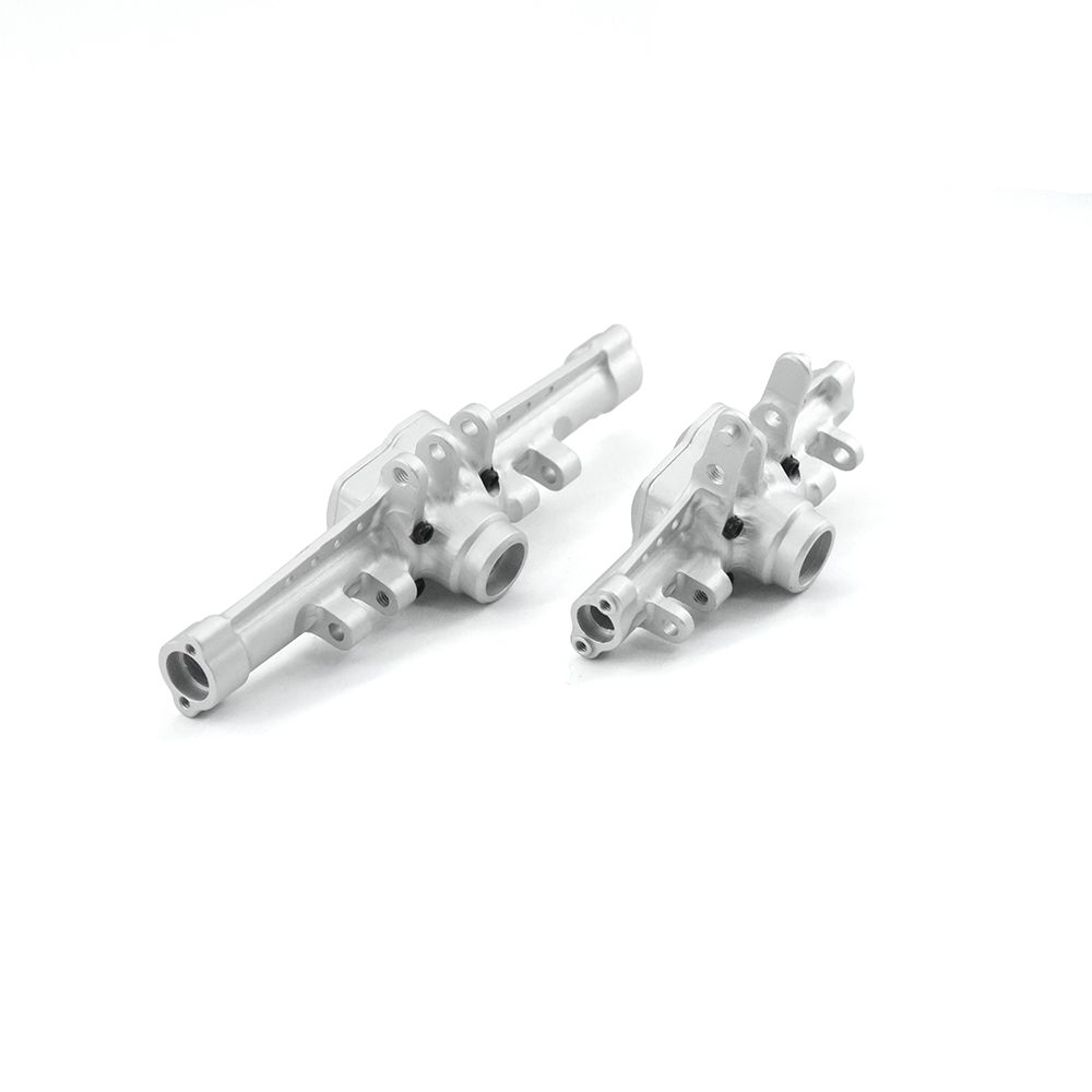 Hobby Details Traxxas 1/18 TRX-4M AL Fr & Rr Axle Set-Silver (2)