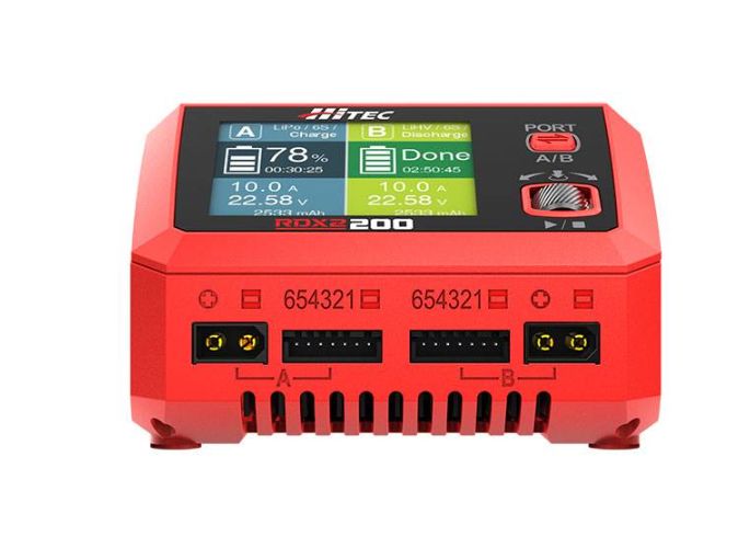 Hitec RDX1 200 AC/DC Multi-Function Smart Charger