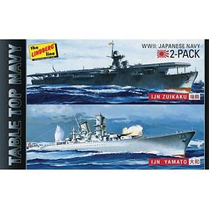 Lindberg TTN WWII ja ships (2) 1/1200 Model Kit (Level 2)