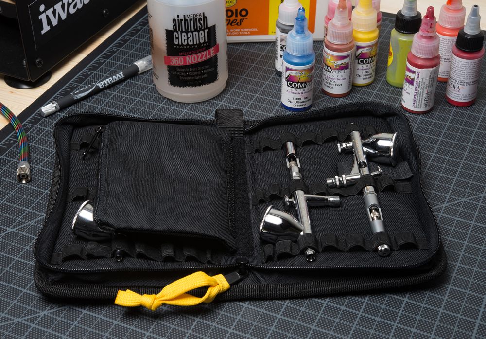 Iwata Zippered Airbrush Case (empty)