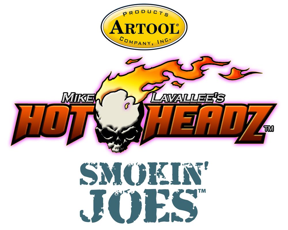 Iwata Artool Hot Headz Smokin' Joes Freehand Airbrush Template