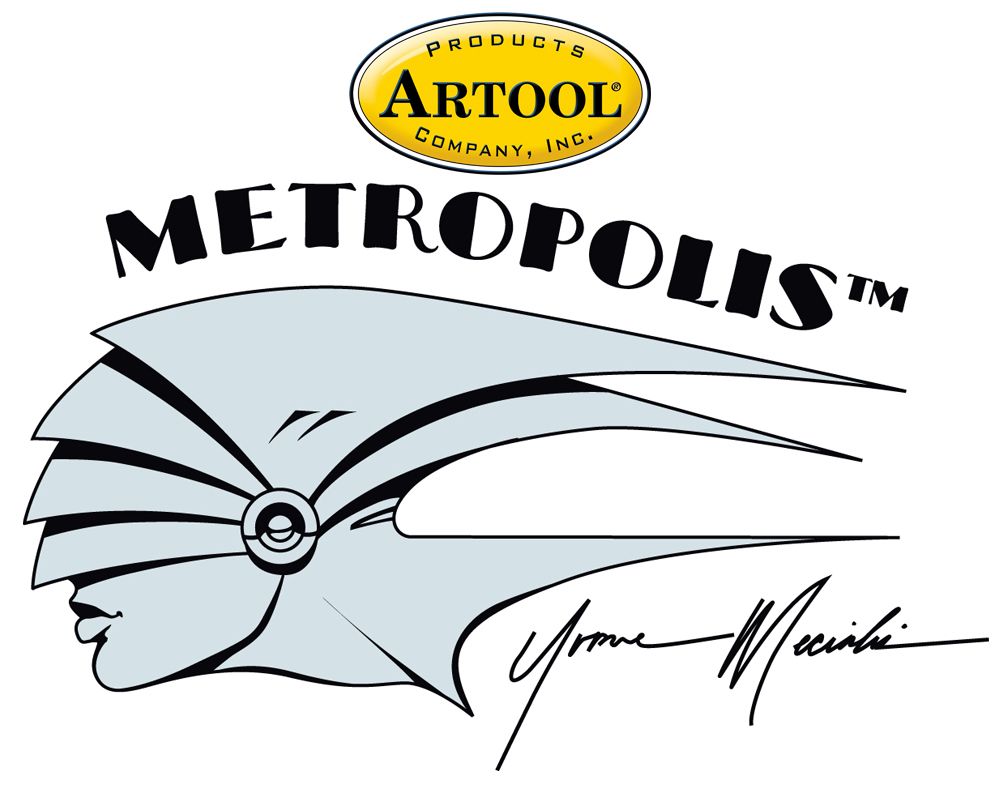 Iwata Artool Metropolis Freehand Airbrush Template