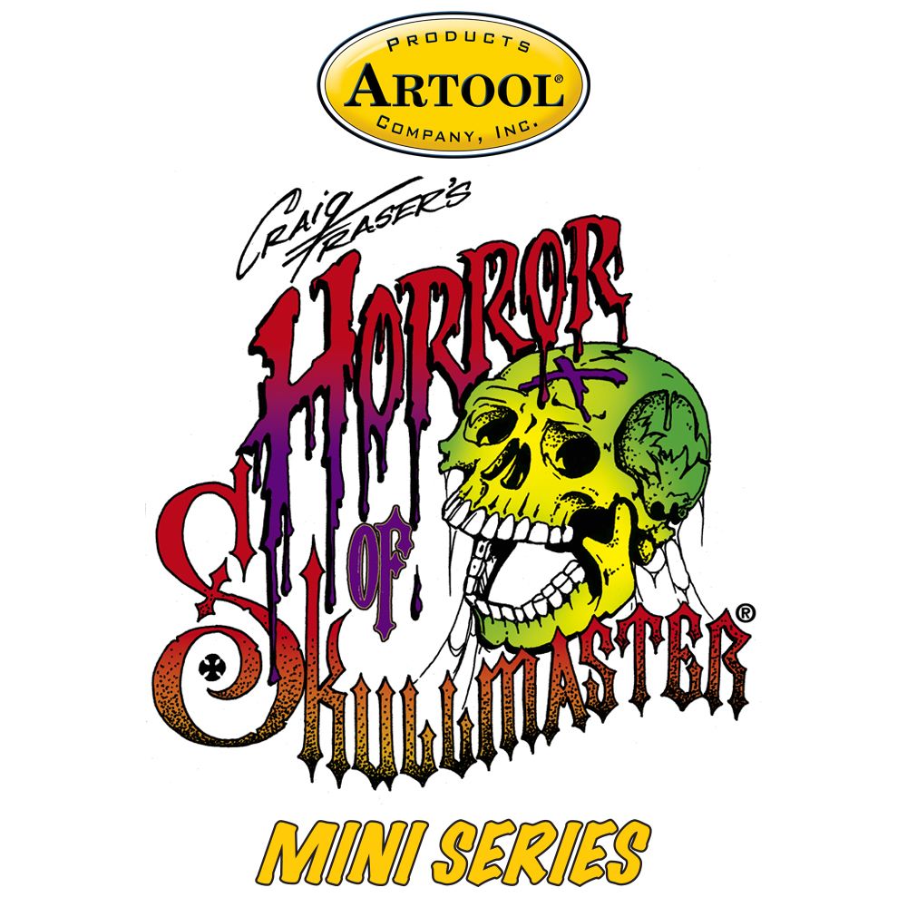 Iwata Artool Horror of Skullmaster Mini Series Set Freehand Airb