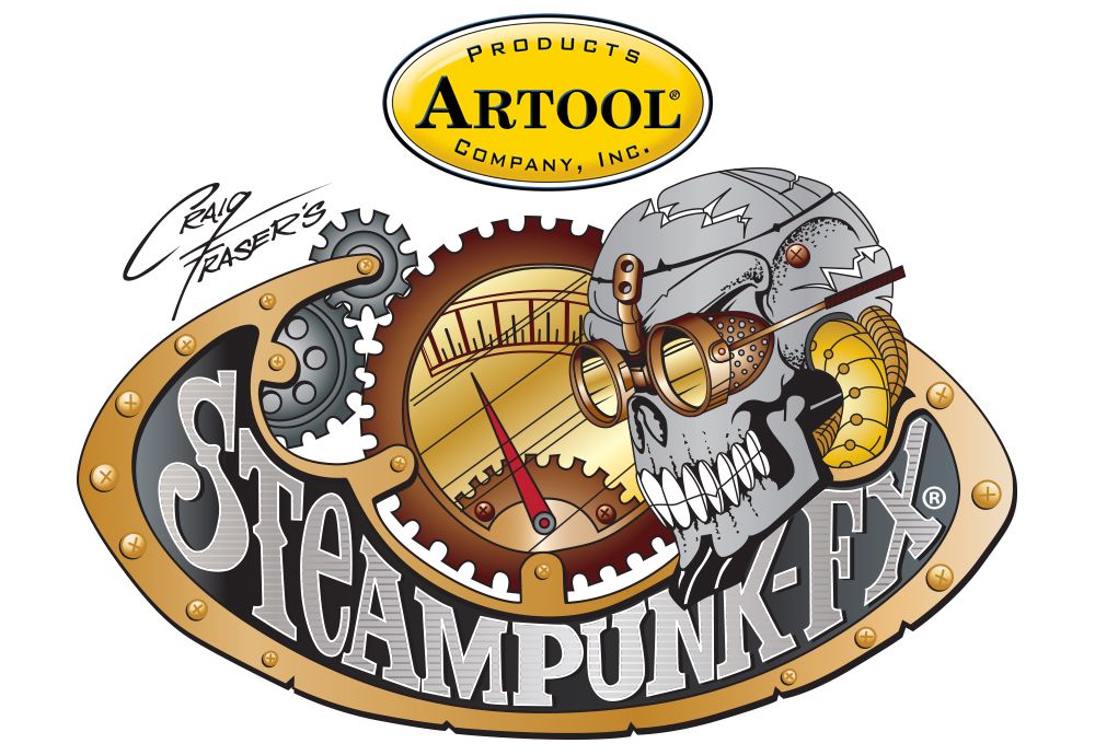 Iwata Artool Steampunk FX Switches Freehand Airbrush Template