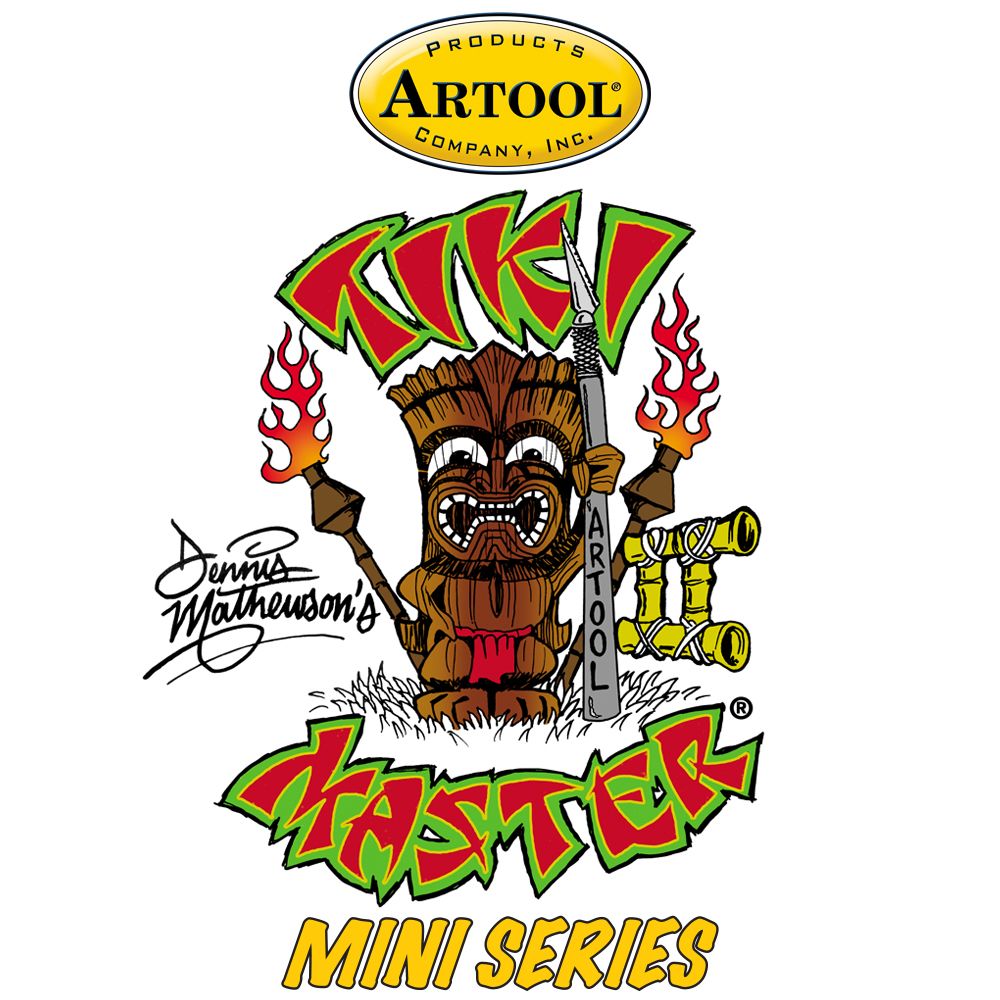 Iwata Artool Tiki Master II Mini Series Freehand Airbrush Templa