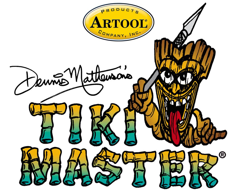 Iwata Artool Tiki Master Tiki Trouble Freehand Airbrush Template