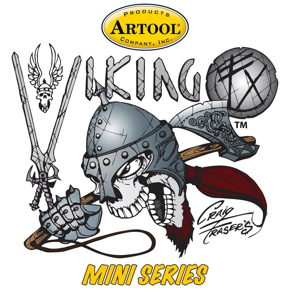 Iwata Artool Viking FX Mini Series Freehand Airbrush Template Se