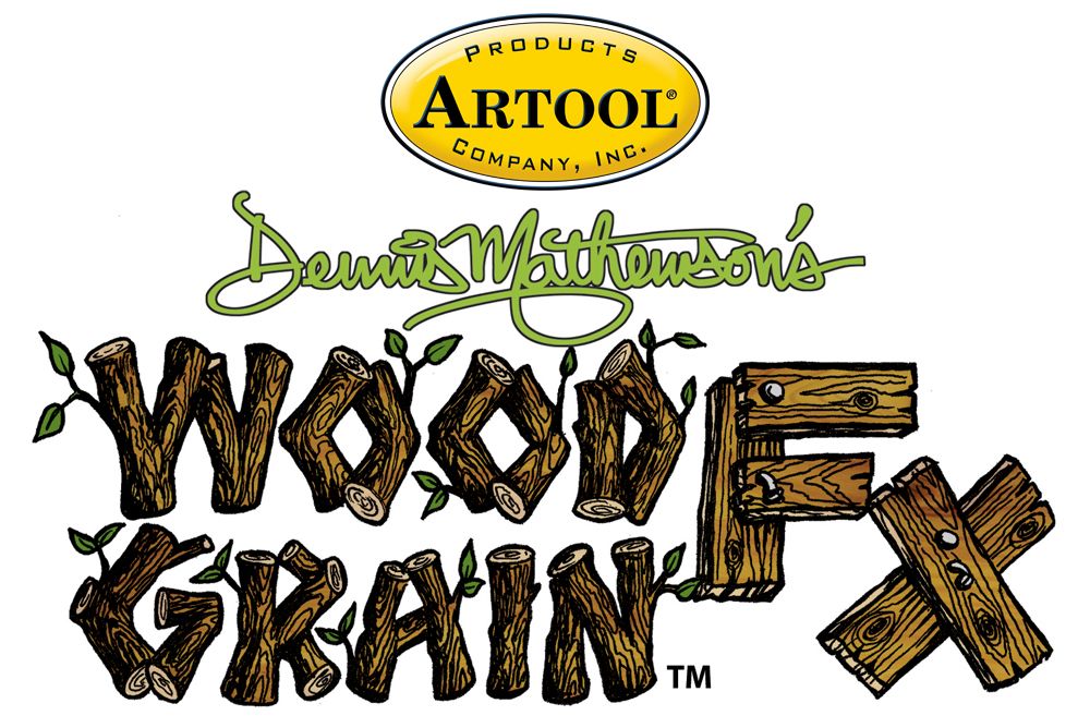 Iwata Artool Wood Grain FX Freehand Airbrush Template Set