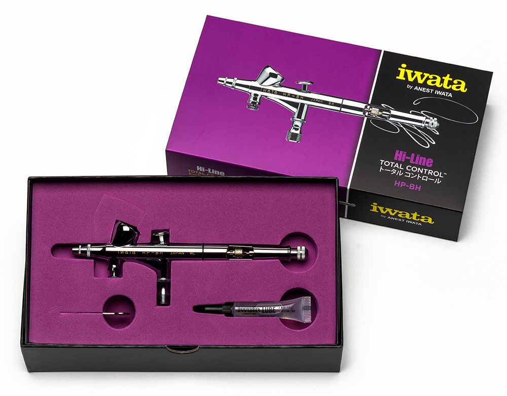 Iwata Hi-Line HP-BH Gravity Feed Dual Action Airbrush