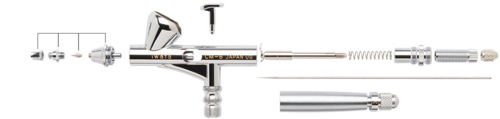 Iwata Custom Micron CM-B Gravity Feed Dual Action Airbrush