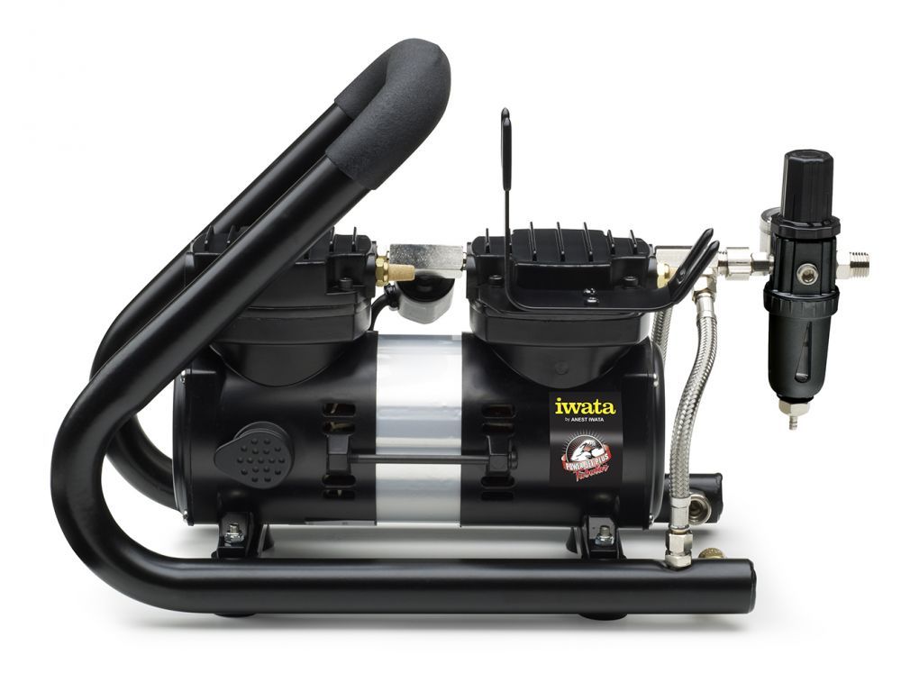 Iwata Power Jet Plus Tubular 110-120V Airbrush Compressor