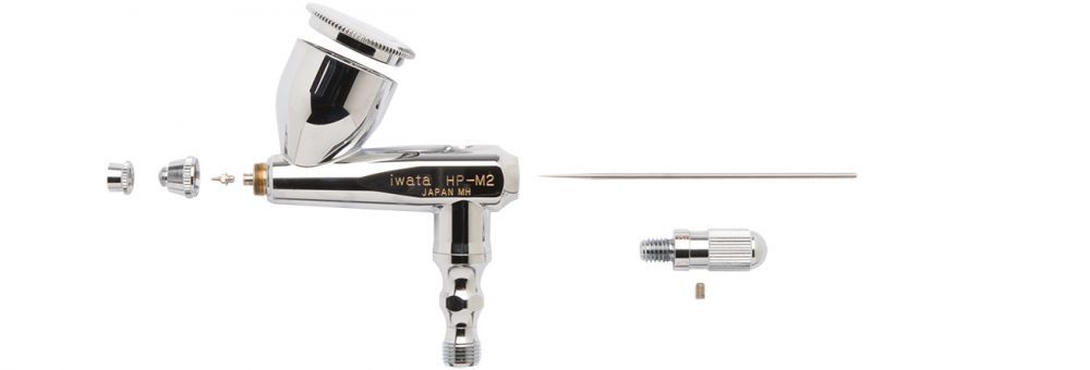 Iwata Revolution HP-M2 Gravity Feed Single Action Airbrush