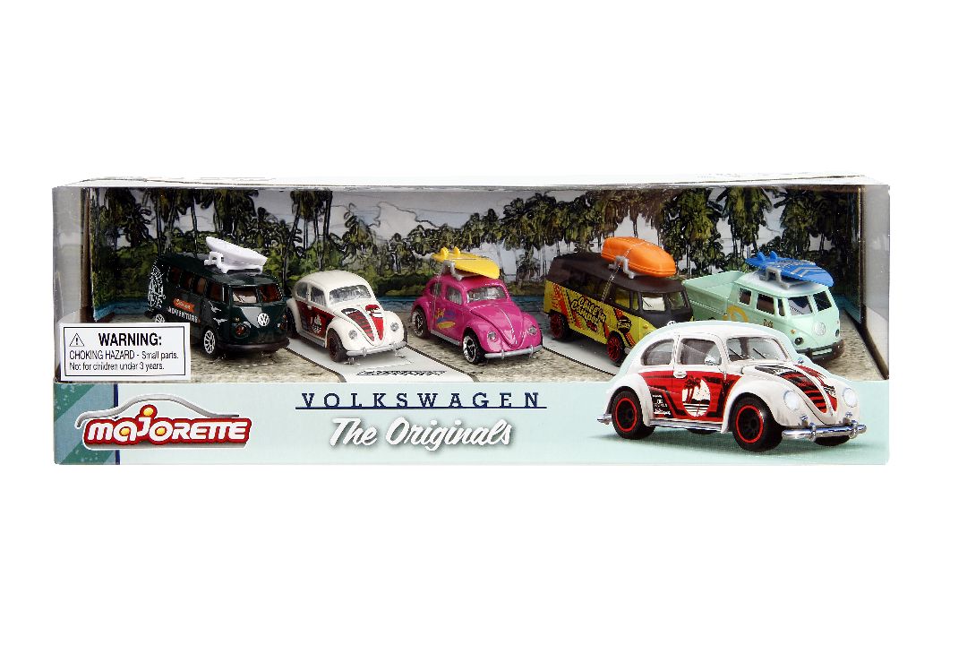 Jada 1/64 "Majorette" VW The Originals Giftpack (5)