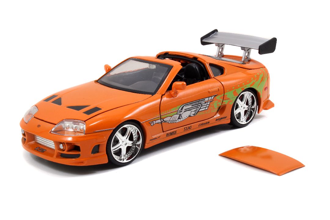 Jada 1/24 "Fast & Furious" Brian's Toyota Supra w/Brian Figure