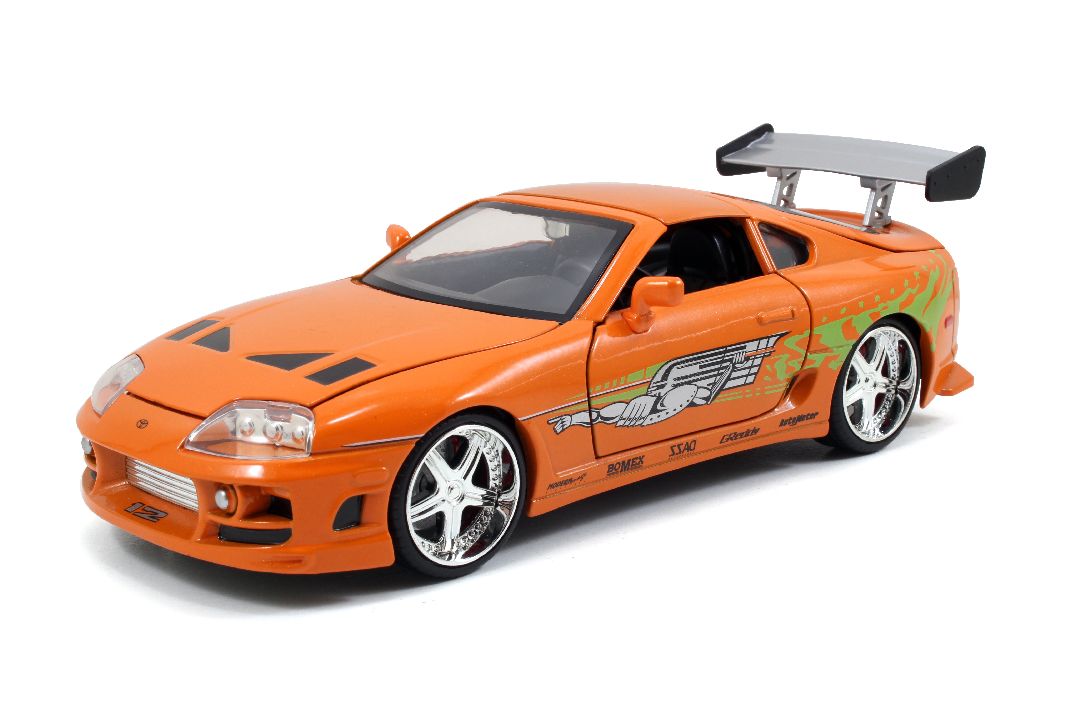 Jada 1/24 "Fast & Furious" Brian's Toyota Supra w/Brian Figure