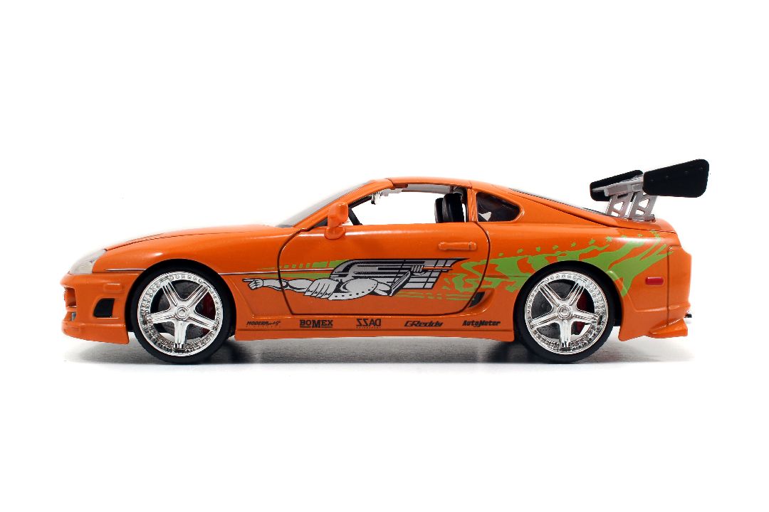 Jada 1/24 "Fast & Furious" Brian's Toyota Supra w/Brian Figure