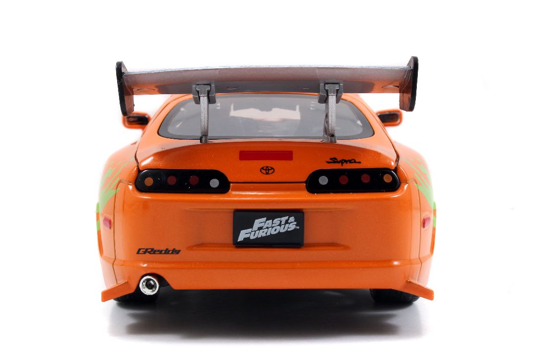 Jada 1/24 "Fast & Furious" Brian's Toyota Supra w/Brian Figure