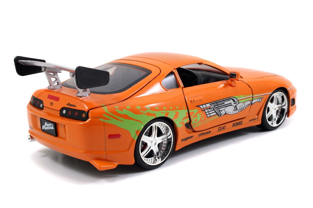 Jada 1/24 "Fast & Furious" Brian's Toyota Supra w/Brian Figure