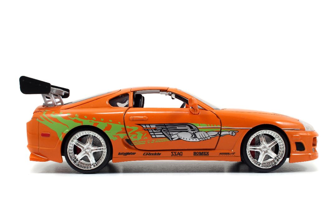 Jada 1/24 "Fast & Furious" Brian's Toyota Supra w/Brian Figure