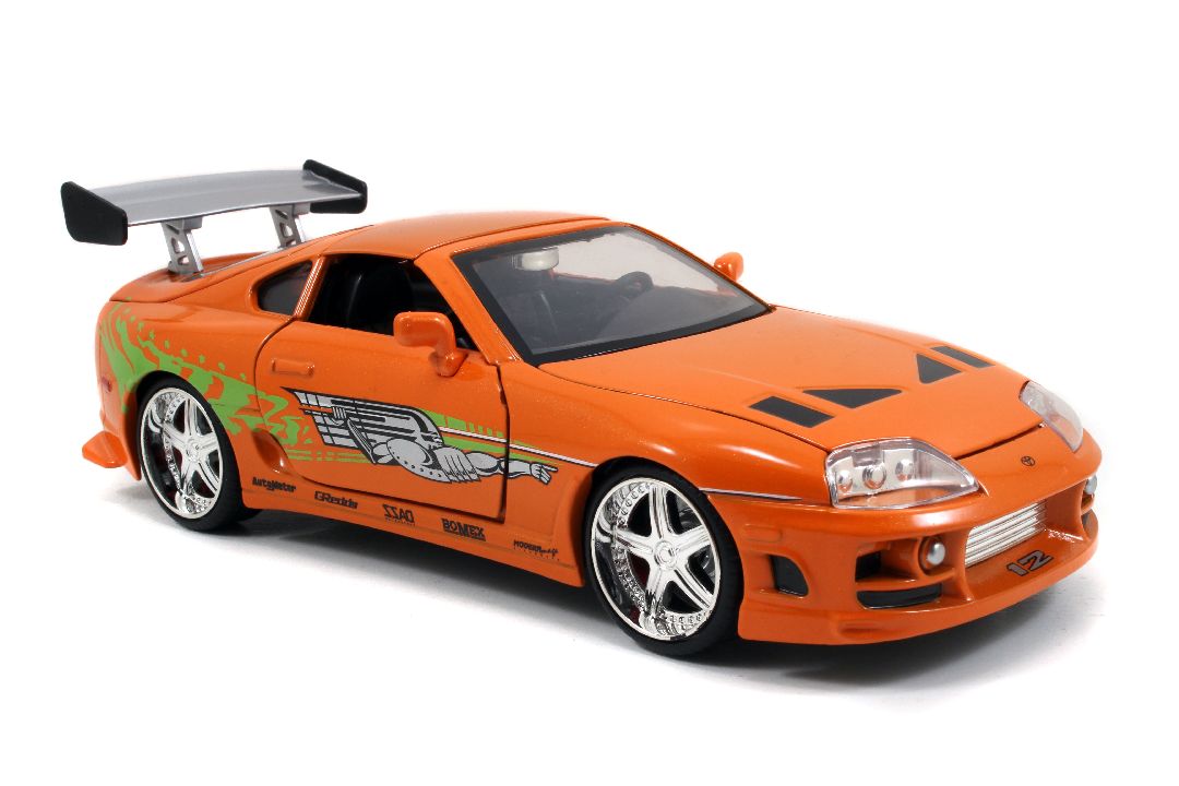 Jada 1/24 "Fast & Furious" Brian's Toyota Supra w/Brian Figure