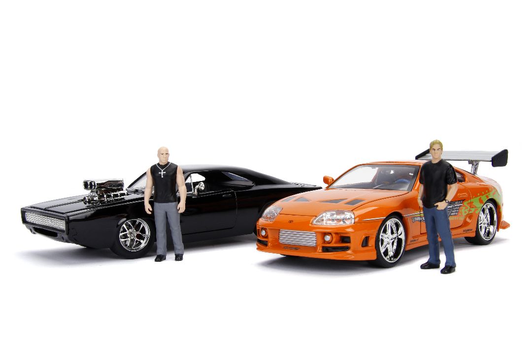 Jada 1/24 "Fast & Furious" Brian's Toyota Supra w/Brian Figure