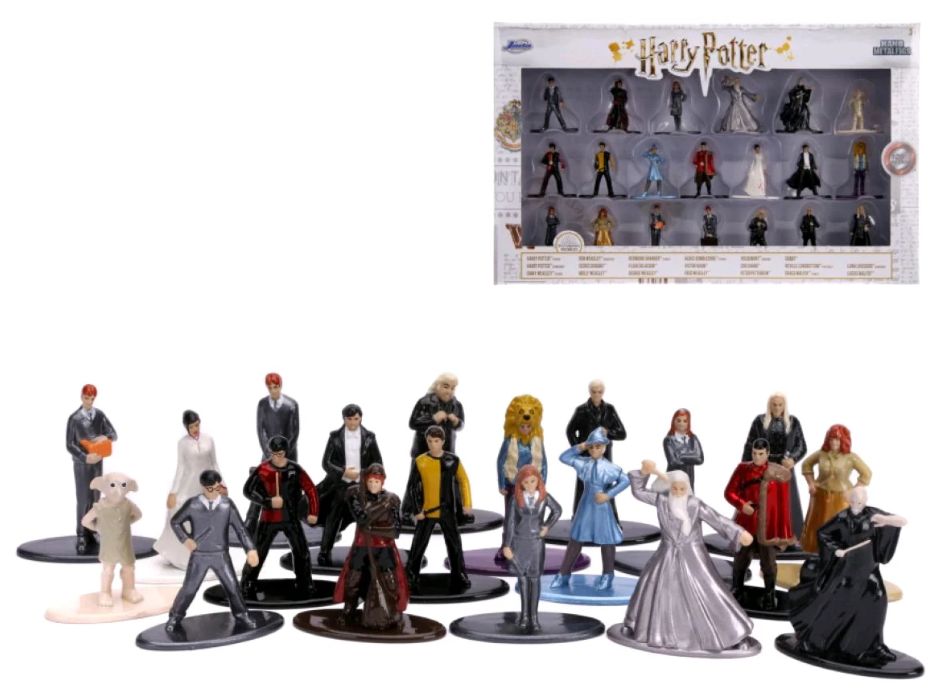 Jada 1.65" Nano Metalfigs Harry Potter : 20-Pack