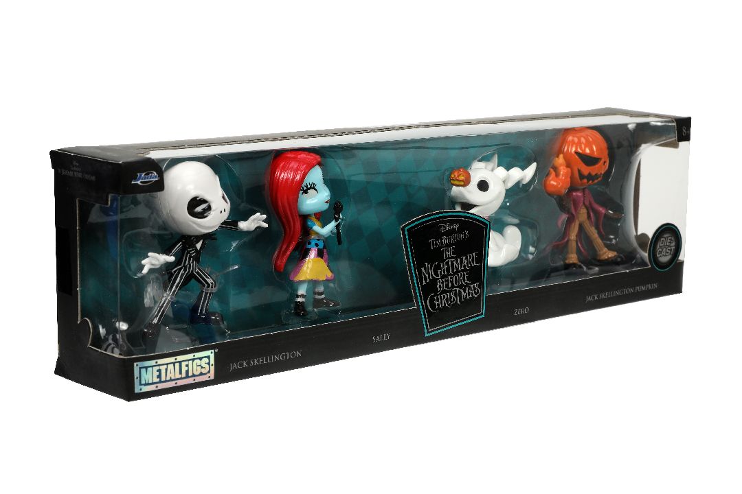 Jada 2.5" Disney Nightmare Before Christmas 4-Pack