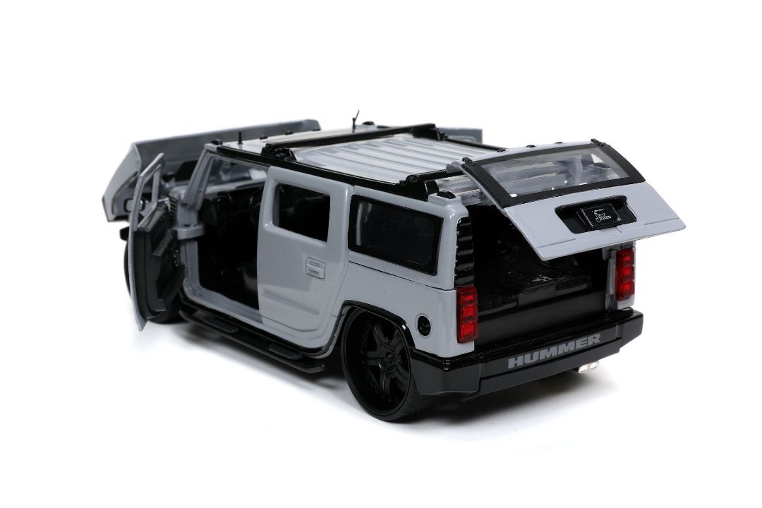 Jada 1/24 "Just Trucks" 2003 Hummer H2 w/ rack