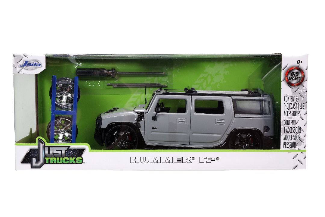 Jada 1/24 "Just Trucks" 2003 Hummer H2 w/ rack