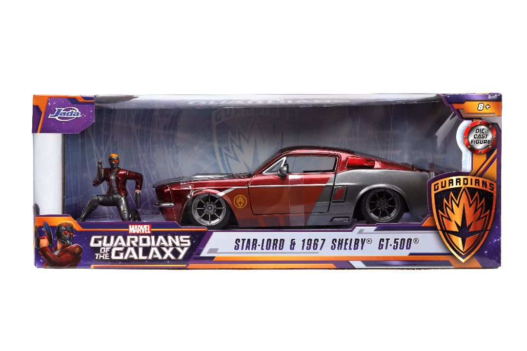 Jada 1/24 "Hollywood Rides" Marvel 1967 Shelby GT500 Star-Lord