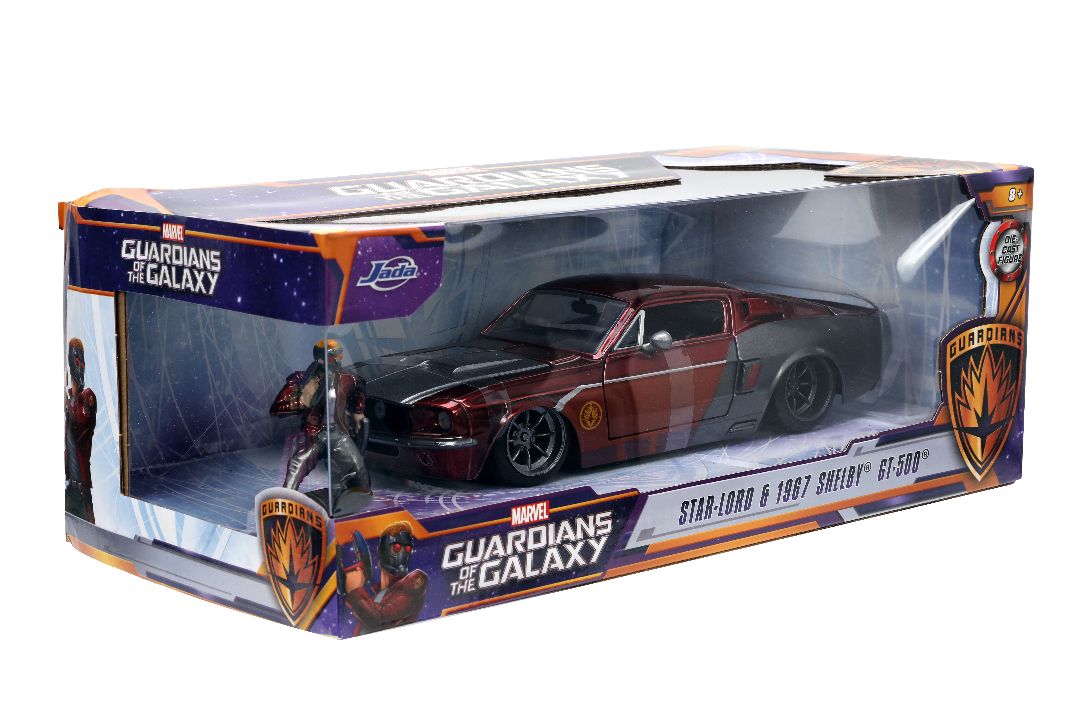 Jada 1/24 "Hollywood Rides" Marvel 1967 Shelby GT500 Star-Lord