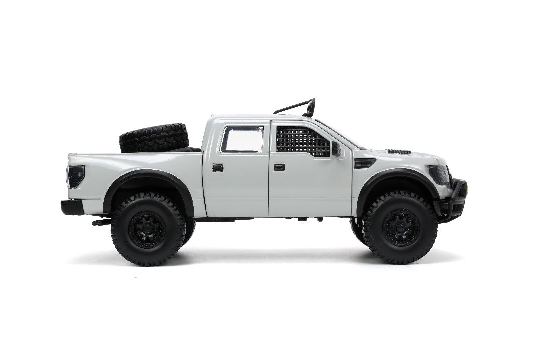 Jada 1/24 "Just Trucks" w/ Rack - 2011 Ford F-150 SVT Raptor - Click Image to Close