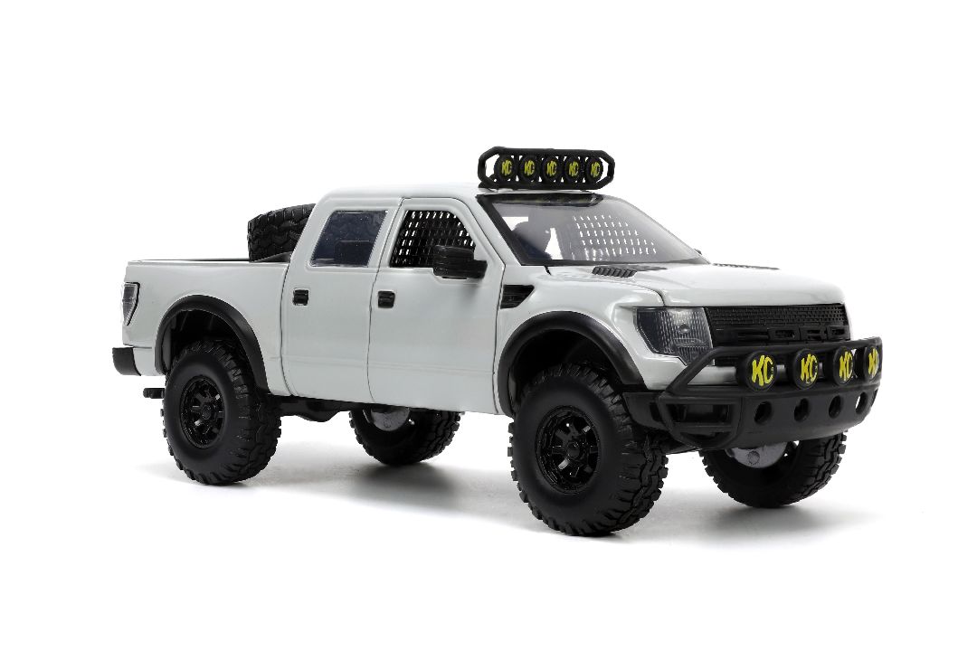 Jada 1/24 "Just Trucks" w/ Rack - 2011 Ford F-150 SVT Raptor