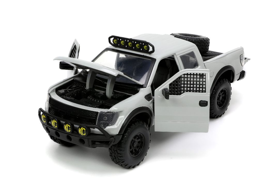 Jada 1/24 "Just Trucks" w/ Rack - 2011 Ford F-150 SVT Raptor