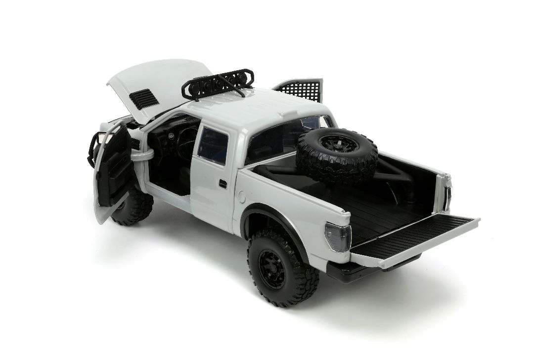 Jada 1/24 "Just Trucks" w/ Rack - 2011 Ford F-150 SVT Raptor