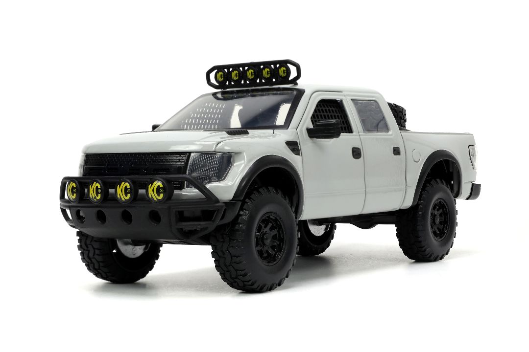 Jada 1/24 "Just Trucks" w/ Rack - 2011 Ford F-150 SVT Raptor